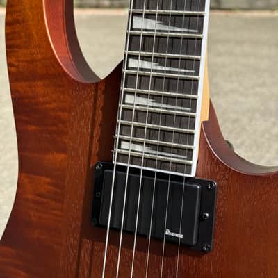 Ibanez GRG121DXWNF Electric Guitar Walnut Flat image 3