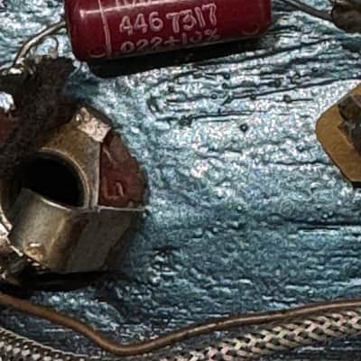 Gibson Vintage 1966 Non-Reverse Firebird III Re-Fin Re-Build Pelham Blue w Case image 15