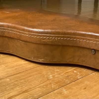 Gibson Lifton Les Paul case 1953, 1954, 1955, 1956, 1957, 1958 Pink  / Brown 4 Latches image 17