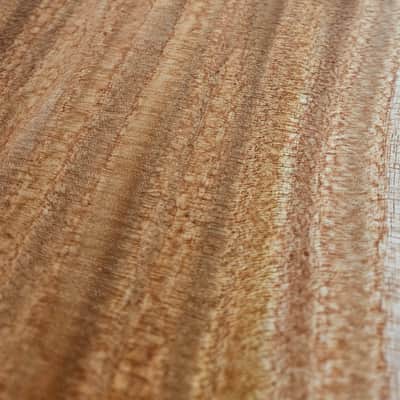 African Mahogany - Acoustic Dreadnought Bookmatched Back 2015 image 4