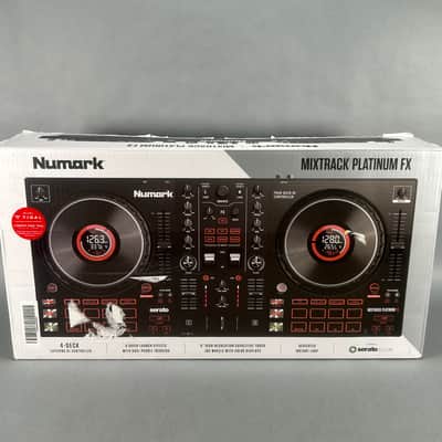 Numark Mixtrack Platinum FX DJ Controller 2020 - Present - Black image 16
