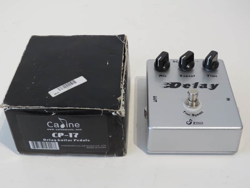 Caline (Zealux) CP-17 Delay Guitar Effects Pedal – Mint & Boxed image 1