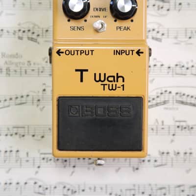Boss TW-1 T Wah Pedal Vintage 1980 MIJ Pre-Owned image 1