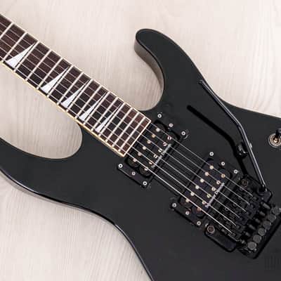 2002 Jackson Stars Soloist SL-J2 Neck Through Guitar Black w/ Seymour Duncan, Floyd Rose & Case image 7