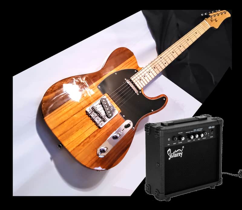 🎸+Amp! T Style Electric Guitar +Soft Case/Gig Bag, Strap, Cable!🎸 image 1