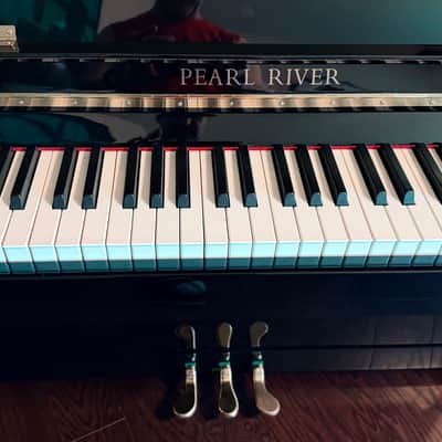 Immagine Pearl River UP115M5 Upright Piano 2014 - Ebony - 13