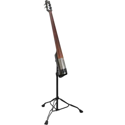 Ibanez UB804 UB Fretless Upright 4-String Bass - Black Ice Burst Low Gloss image 13