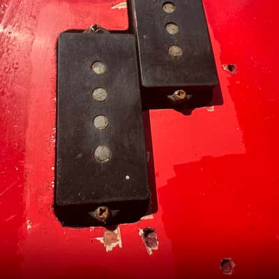 Fender Precision Bass 1962 Fiesta Red image 5