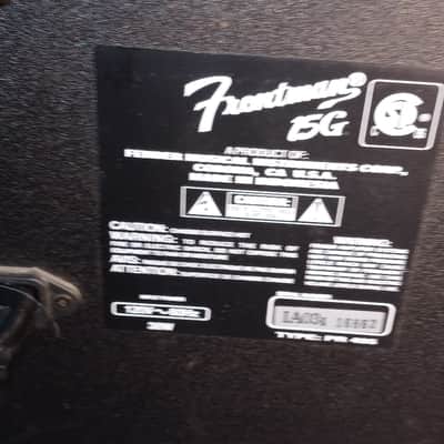 Fender Frontman 15G Black image 4
