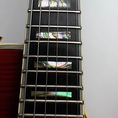 Greco LS-120 1988 - Cherry Sunburst- Gibson L-5S copy. MIJ image 15