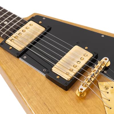 Used Gibson Custom 1958 Korina Flying V Reissue Natural 2024 image 7