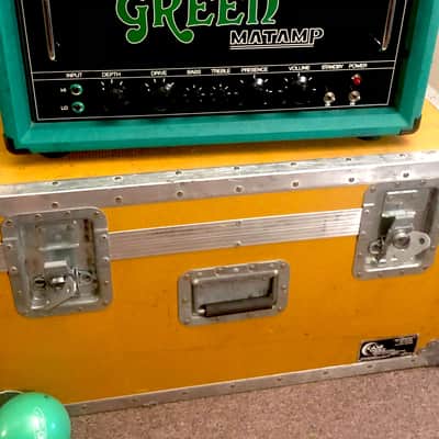 GREEN Matamp  GT200 guitar / bass  amp /weapon of mass destruction image 1