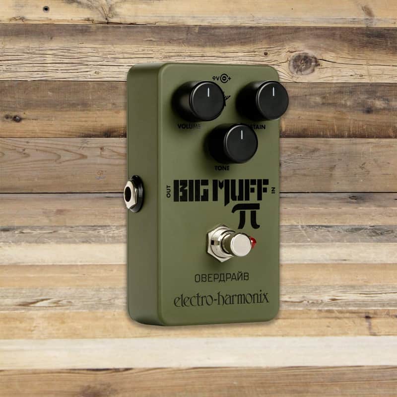 Open Box Electro-Harmonix Green Russian Big Muff Pi Distortion/Sustainer Pedal E image 1