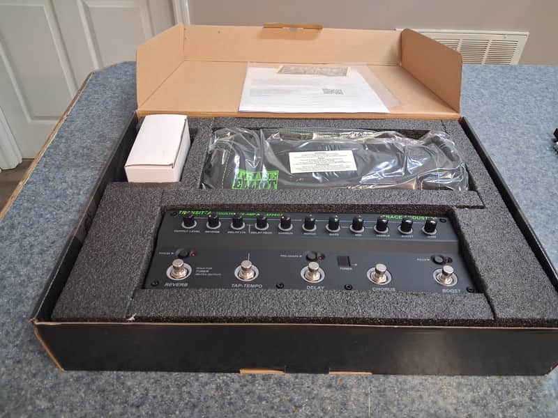 Trace Elliot Transit A Acoustic Multi-Effect 2020s - Black image 1
