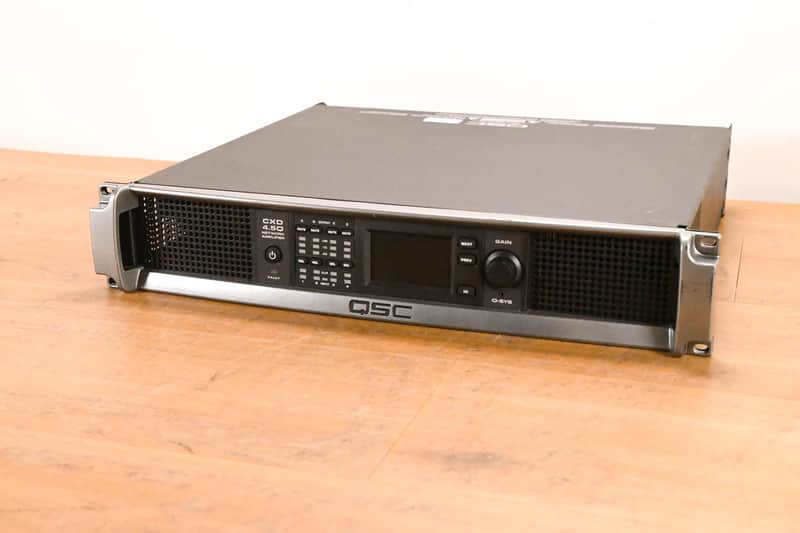 QSC CXD4.5Q 4-Channel Network Amplifier CG010FT image 1