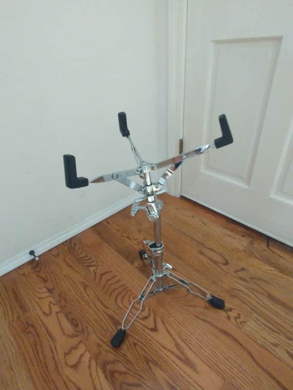 Pearl Series 930 heavy duty snare drum & tom stand, toothless filter, double braced - mint condition! image 1