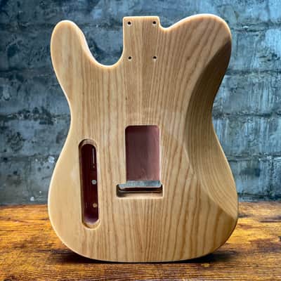 Warmtone CG Burl Telecaster Guitar Body "Leopard” P90 image 3