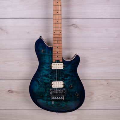 EVH Wolfgang Special QM, Baked Maple Fingerboard, Chlorine Burst image 2