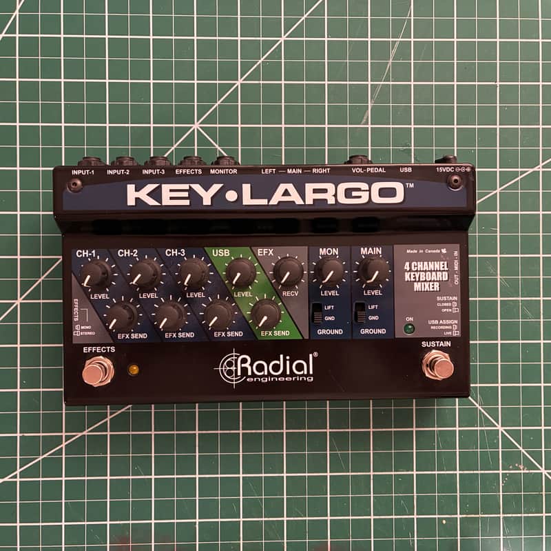 Radial Key Largo Keyboard Mixer Pedal 2010s - Standard image 1