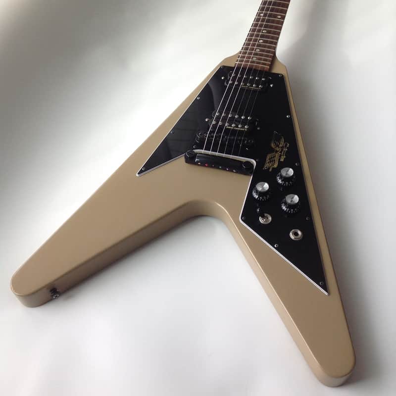 Gibson Government Series Flying V II Tan image 1