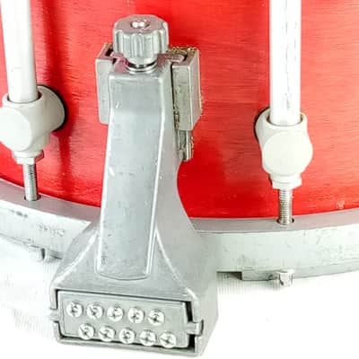 Yamaha 11x13" SFZ 9300 Marching Snare Drum Red Made In Japan Die-Cast Rims/Hoops image 9