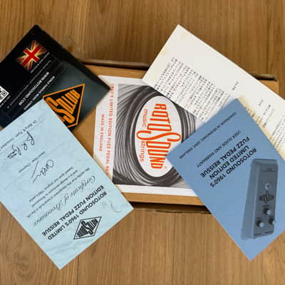 2012 Rotosound RFB1 Fuzz Reissue 515/2000 with Original Box & Paperwork image 4