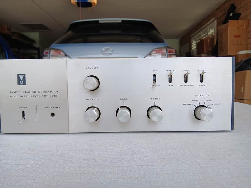 Vintage rare James B Lansing JBL SA 600 Integrated amplifier