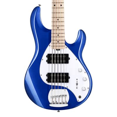 Sterling by Music Man StingRay 5 HH RAY5HH - Cobra Blue - Open Box image 1
