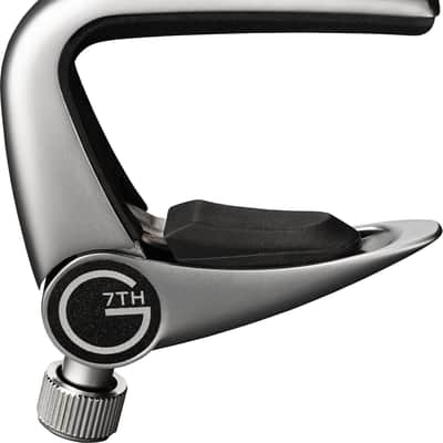 G7th C34013 Newport Banjo Capo. Silver image 1