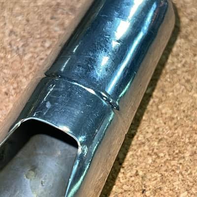 Vintage Selmer ‘404’ metal tenor saxophone ligature and mouthpiece cap set image 18