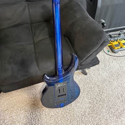 SIGNED Ernie Ball Music Man EBMM Majesty John Petrucci Blue Ink 6 image 8