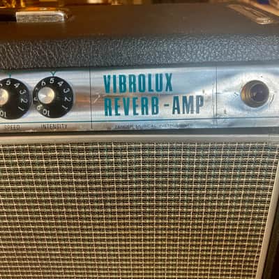 Fender Vibrolux Reverb 1967 AA864 Black Line Drip Edge image 7