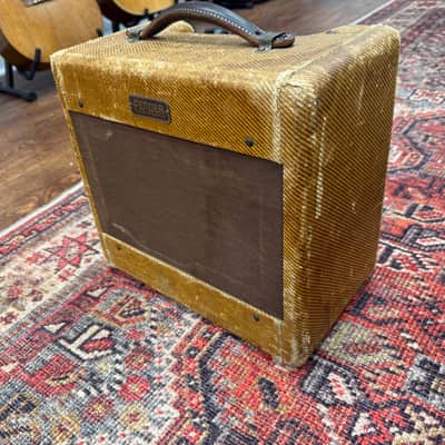 Fender Princeton 5B2 Wide Panel 4-Watt 1x8" Guitar Combo 1954 - Tweed image 2