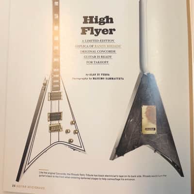 Jackson Custom Shop--Randy Rhoads Concorde Relic Tribute Guitar image 18