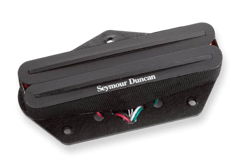 Seymour Duncan STHR-1b Hot Rails For Tele Single Coil Bridge Pickup - Black image 1