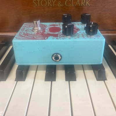 Walrus Audio Deep Six Compressor V1 2012 - 2018 - Blue / Red Diver image 3