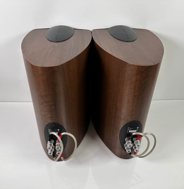 KEF iQ3 Bookshelf Speakers (Walnut/Oak) (New) | Reverb