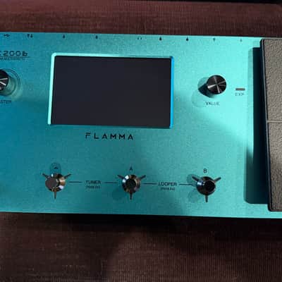 Flamma FX200 Guitar Multi-Effects 2023 - Present - Blue image 2