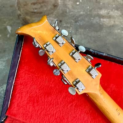 Teisco Vibra-Twin EP-12T 1960’s - Cherry 12 string electric bizarre guitar es-335 original vintage MIJ japan image 5