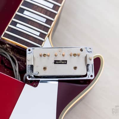 1984 Greco Mint Collection John Sykes Metallic Red Burst, 100% Original w/ Screamin PAFs, Japan Fujigen image 18