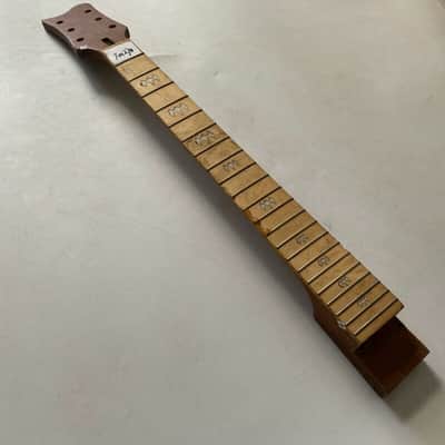 Maple Wood Guitar Neck, 22 Frets, Bats Inlay Fretboard Markers image 16
