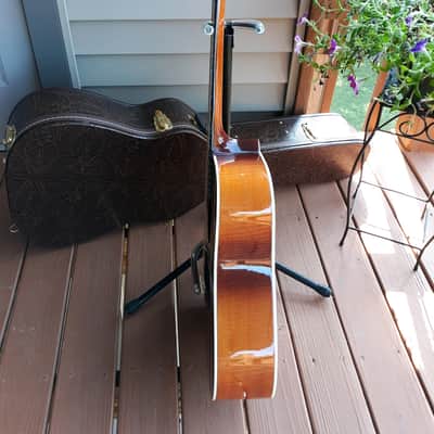 Sigma Guitar by Martin DT-4 Vintage Sunburst 1970's SunBurst image 7