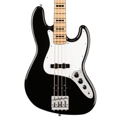 Fender Geddy Lee Signature Jazz Bass - Black w/ Maple FB image 1