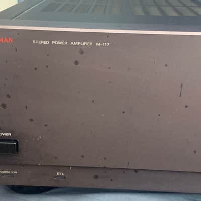 Luxman M-117 1980'S  - GREY image 4