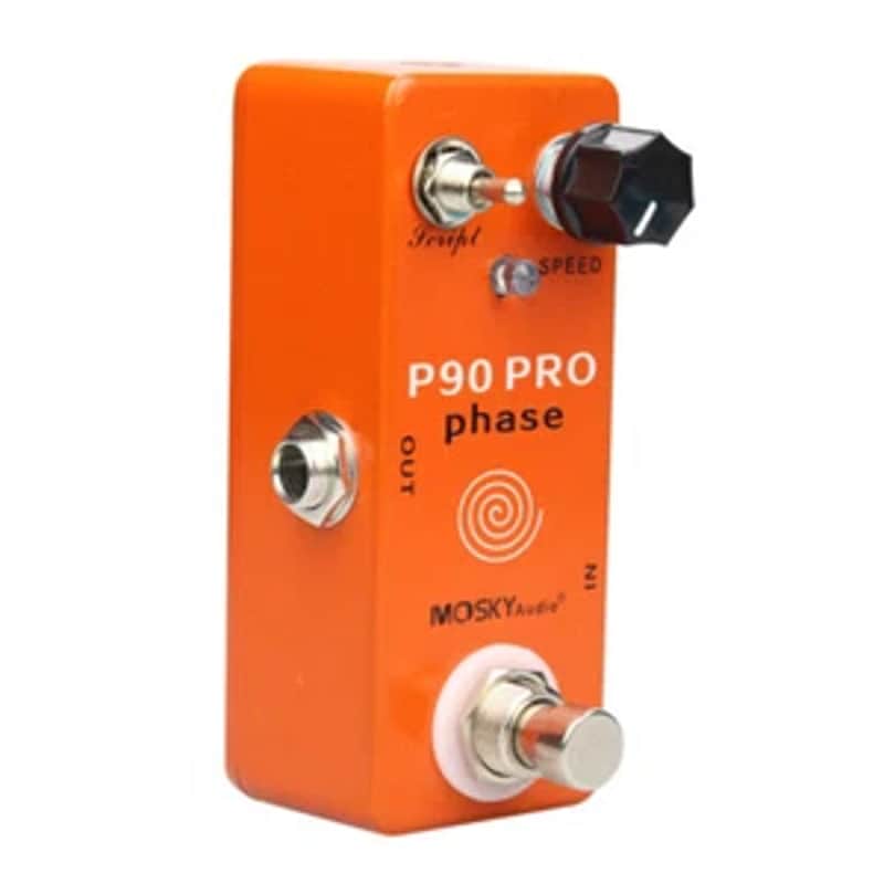 New Mosky P90 PRO Electric Guitar Vintage Phase Phaser Effect Pedal True Bypass image 1