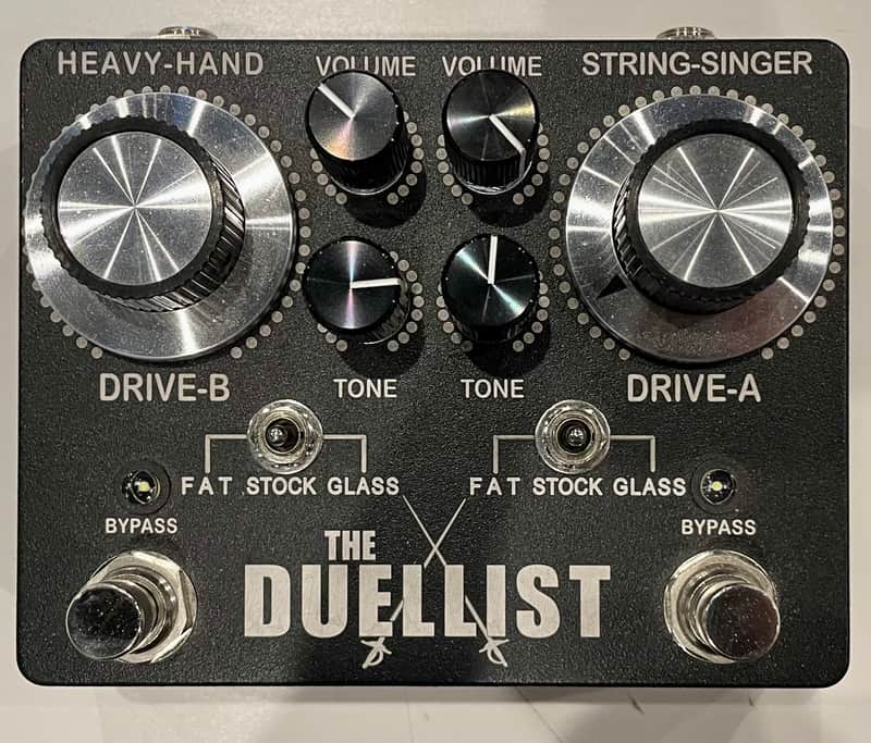 King Tone Guitar The Duellist Dual Overdrive 2010s - Black image 1