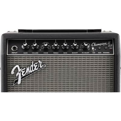 Fender CHAMPION II 25 1x8" 25-Watt Solid State Guitar Amplifier Combo image 4