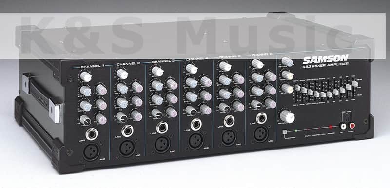 Samson S63 Powered Mixer Ultra Rare! NOS, Brand New and Fully Sealed! Free US Shipping! image 1