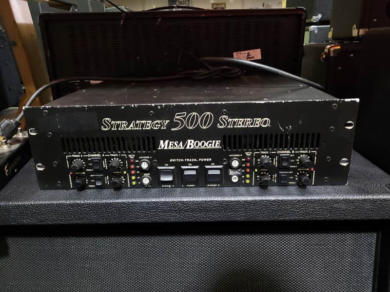 Mesa/Boogie STRATEGY 500 STEREO パワーアンプ Mesa/Boogie STRATEGY 500 STEREO パワーアンプ Mesa Boogie Strategy