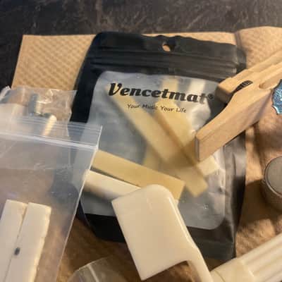 Vintage Random Lot Of Guitar Parts Parts Or Repair. image 7